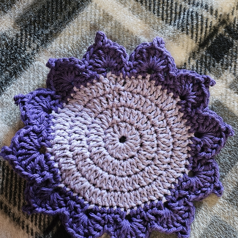 Flower coaster set - Picture 3 of 4